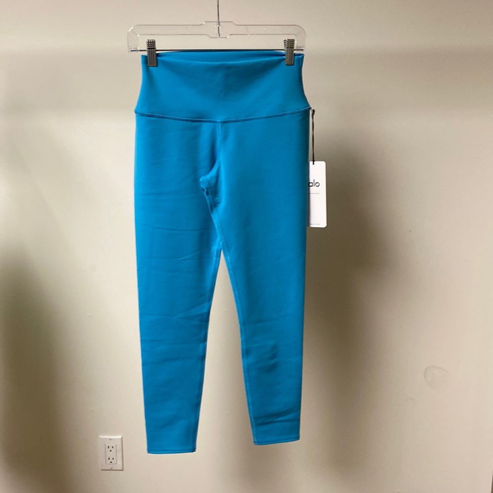 Alo 7/8 high-waist airbrush legging blue splash